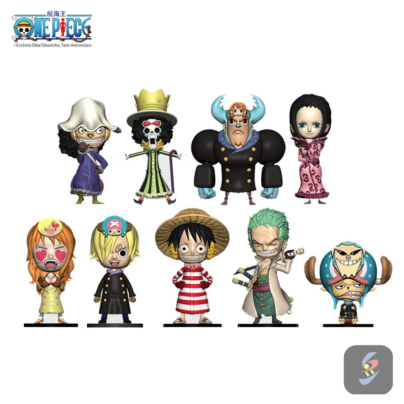 ワンピースパンクハザードショースターハットクルーウソップサンジチョッパーロビンフランキーブルックアクションフィギュアシール Military Action Figures Aliexpress
