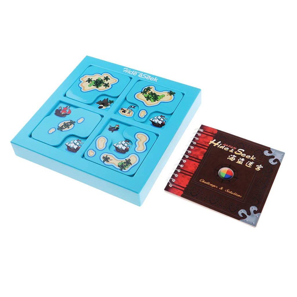 Логическая игра спрятать и искать игрушку с 48 вызовами Подарок Современная настольная игра с памятью подходящая игра для мальчиков и девочек