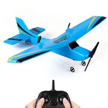 

2.4G 2CH Remote Control Helicopter Model EPP Foam Wingspan RC Plane Drone Outdoor Toys for Children Boys Gifts