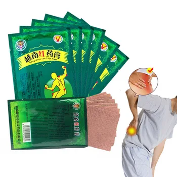 

96pcs/12 Bags Vietnam Red Tiger Balm Plaster Pain Stiff Shoulders Muscular Pain Relieving Patch Relief Health Care Medical