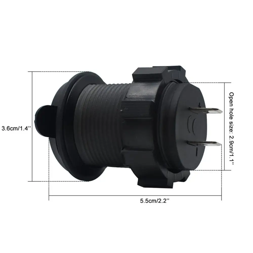 2 USB Автомобильное зарядное устройство для мотоцикла авто, грузовик, лодка светодиодный автомобиль 4.2A двойной USB разъем 12-24 В Авто usb зарядное устройство адаптер питания