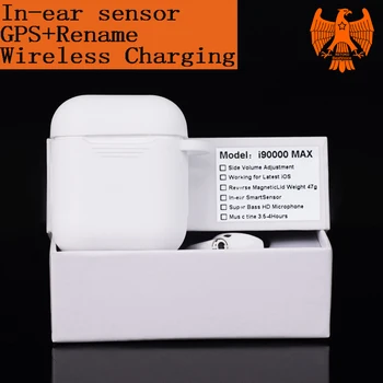 

New i90000 TWS True Wireless earphones Bluetooth 5.0 headphones sport Earbuds Stereo headset Bluetooth Earphones sport music