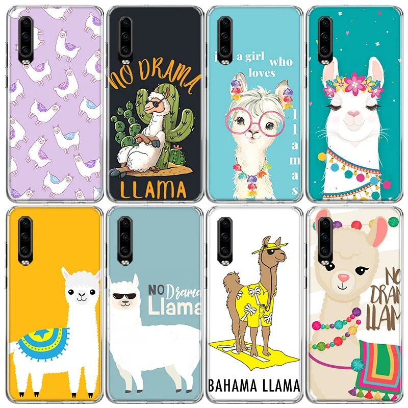 Чехол для телефона Prob Lama Alpacas Huawei P40 P30 P20 P10 Mate 10 20 30 Lite Pro P Smart Z Plus 2019 2018 | Мобильные