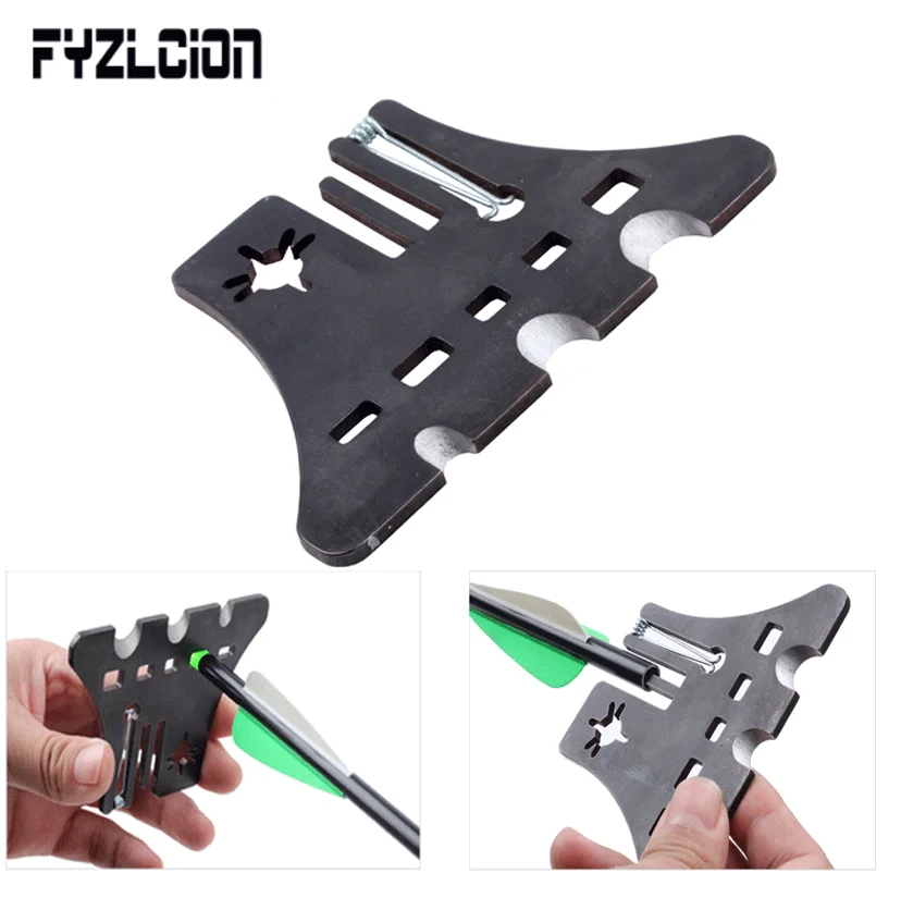 Arrows Multi Function Repairer Arrow Repair Tool Fletch Removing Gear Cleaner Bow Nock Adjusting Device For Archery Hunting Bow Arrow Aliexpress