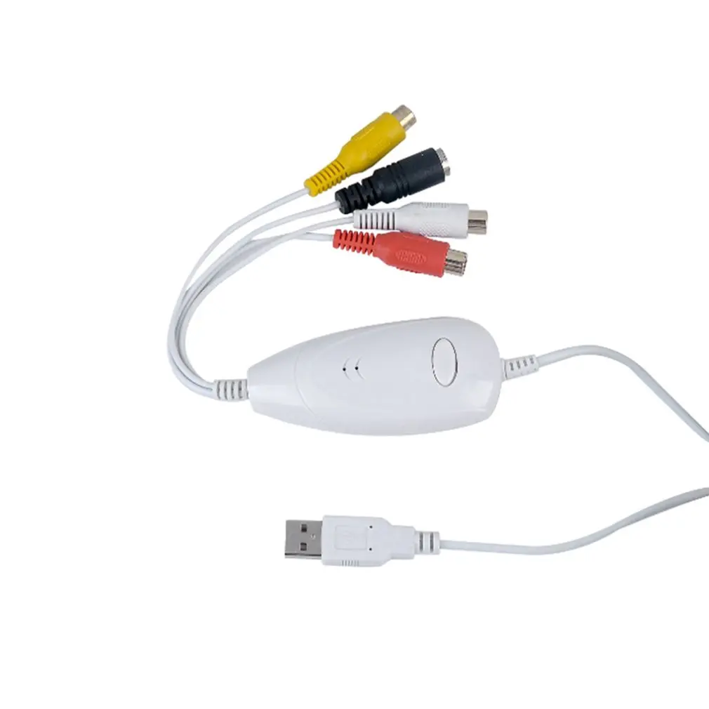 USB 2,0 видеозахвата VHS на DVD цифровой видео конвертер для ПК и MAC(аналого-цифровой конвертер