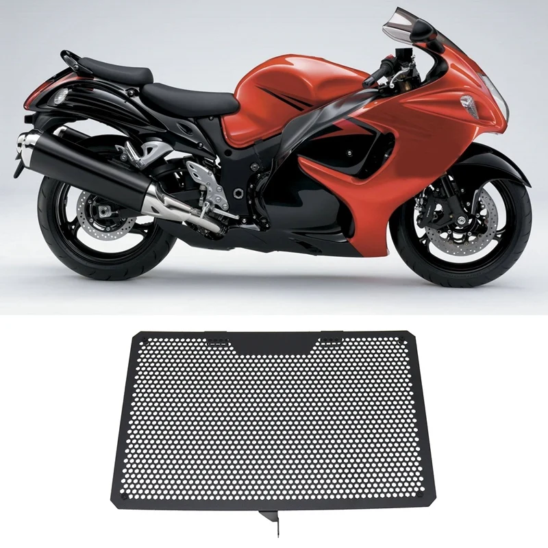 Мотоциклетная решетка радиатора защитная гриль крышка для Suzuki Hayabusa Gsxr 1300 2008-2017
