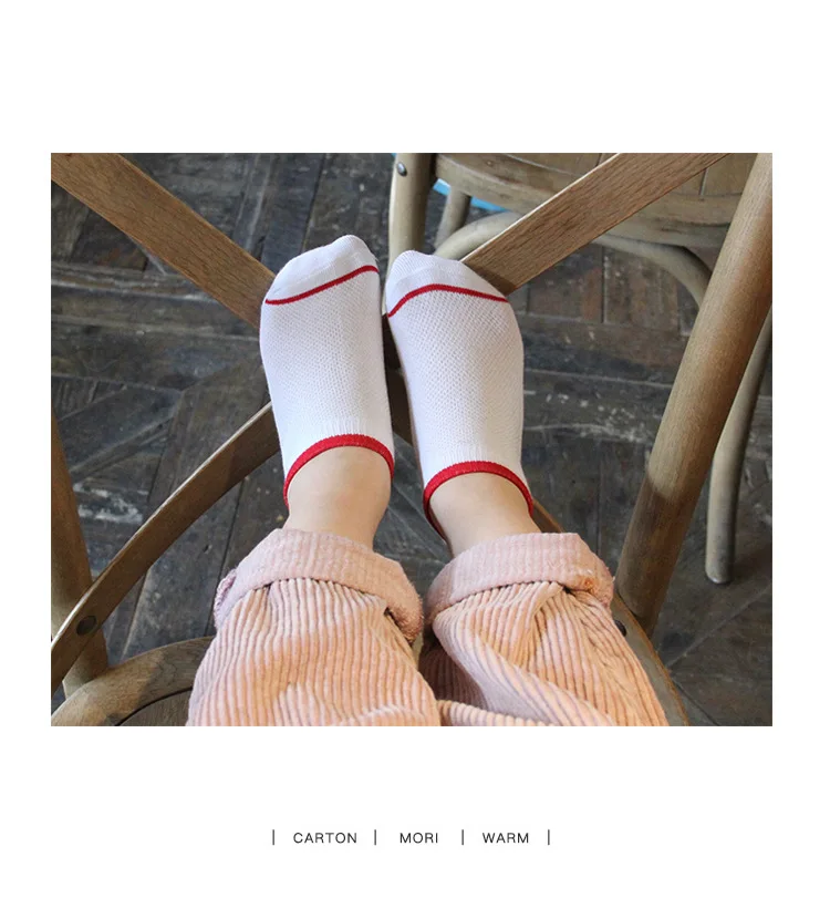 Spring And Summer New Style Children Mesh Breathable Hidden Ankle Socks Wholesale Children Socks Cartoon Pattern Thin No-show So
