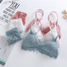 Французский розовый ультра-тонкий хлопковый комплект нижнего белья летний сексуальный кружевной комплект нижнего белья пуш-ап весенние женские комплекты нижнего белья большого размера
