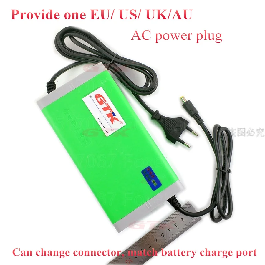 

12V 10A fast quick speed charger lithium 3s 12.6v 4S 14.6v 16.8v 14.8v 10A 14v for li-ion lipo LTO lifepo4 battery power +clips