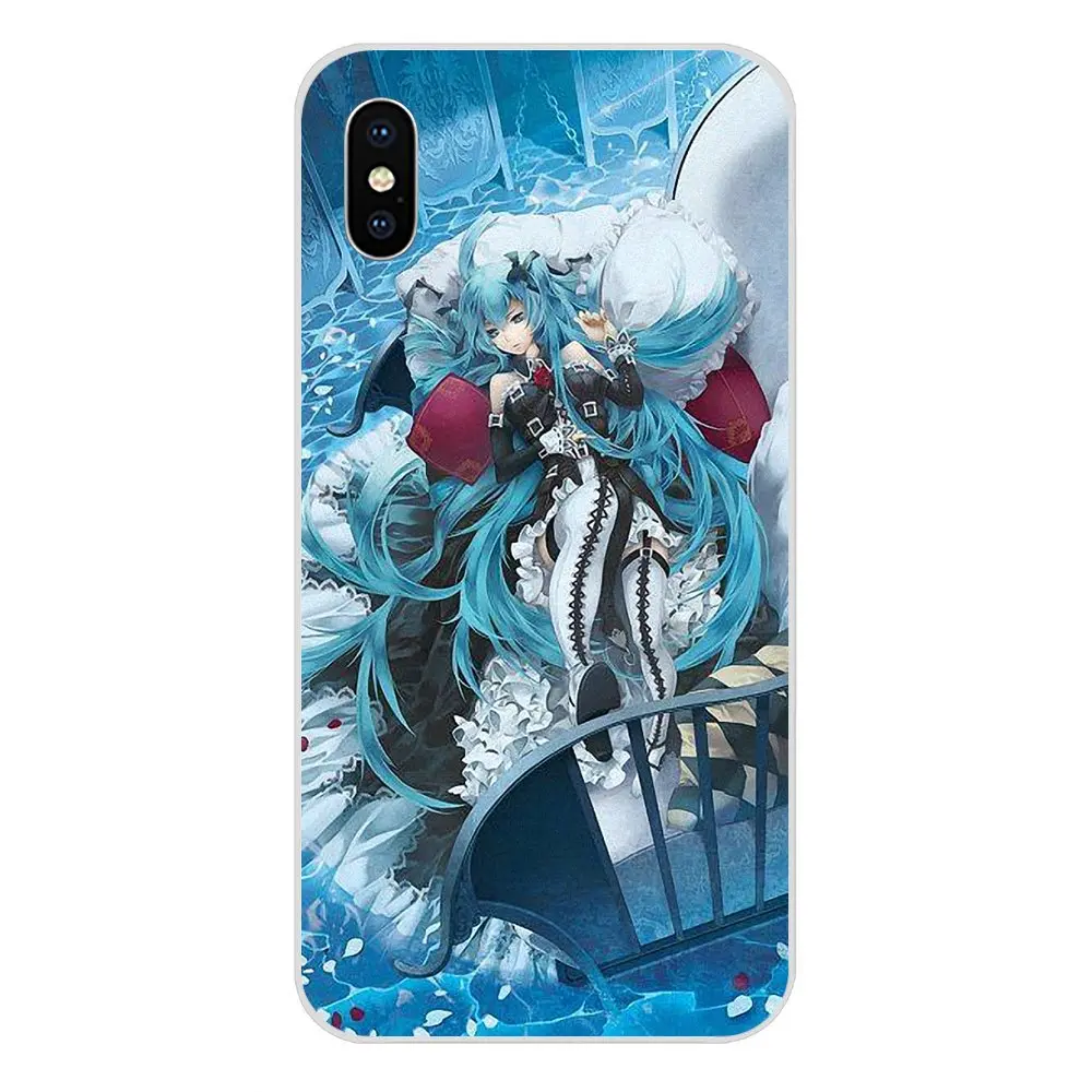 Hatsune Miku Vocaloid Yuki Snow Broccoli аксессуары для телефонов Чехол Xiaomi Redmi Note 2 3S 4 4A 4X5 5A 6 6A Pro
