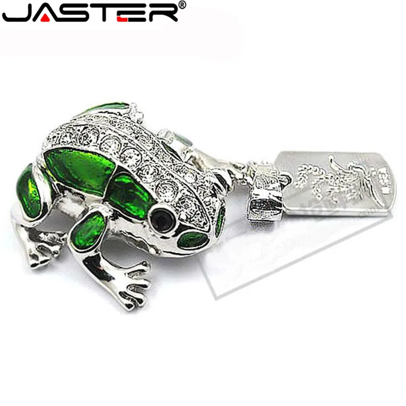 Металлический usb флеш-накопитель JASTER в виде лягушки 4 ГБ 8 16 32 64 | Компьютеры и офис