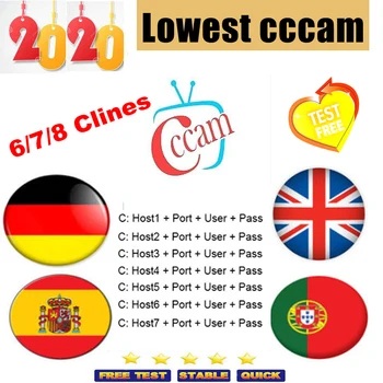 

Germany SKY Cccam 6 7lines12 18months Full HD Oscam Cccam cline for EuropeUse for Satellite TV Receiver DVB-S2 Server hd