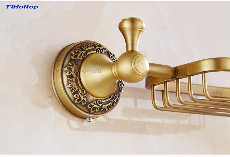 Tlhottop высокое качество античная латунь отделка мыльница аксессуары для ванной комнаты мыльница настенный YJ-7955