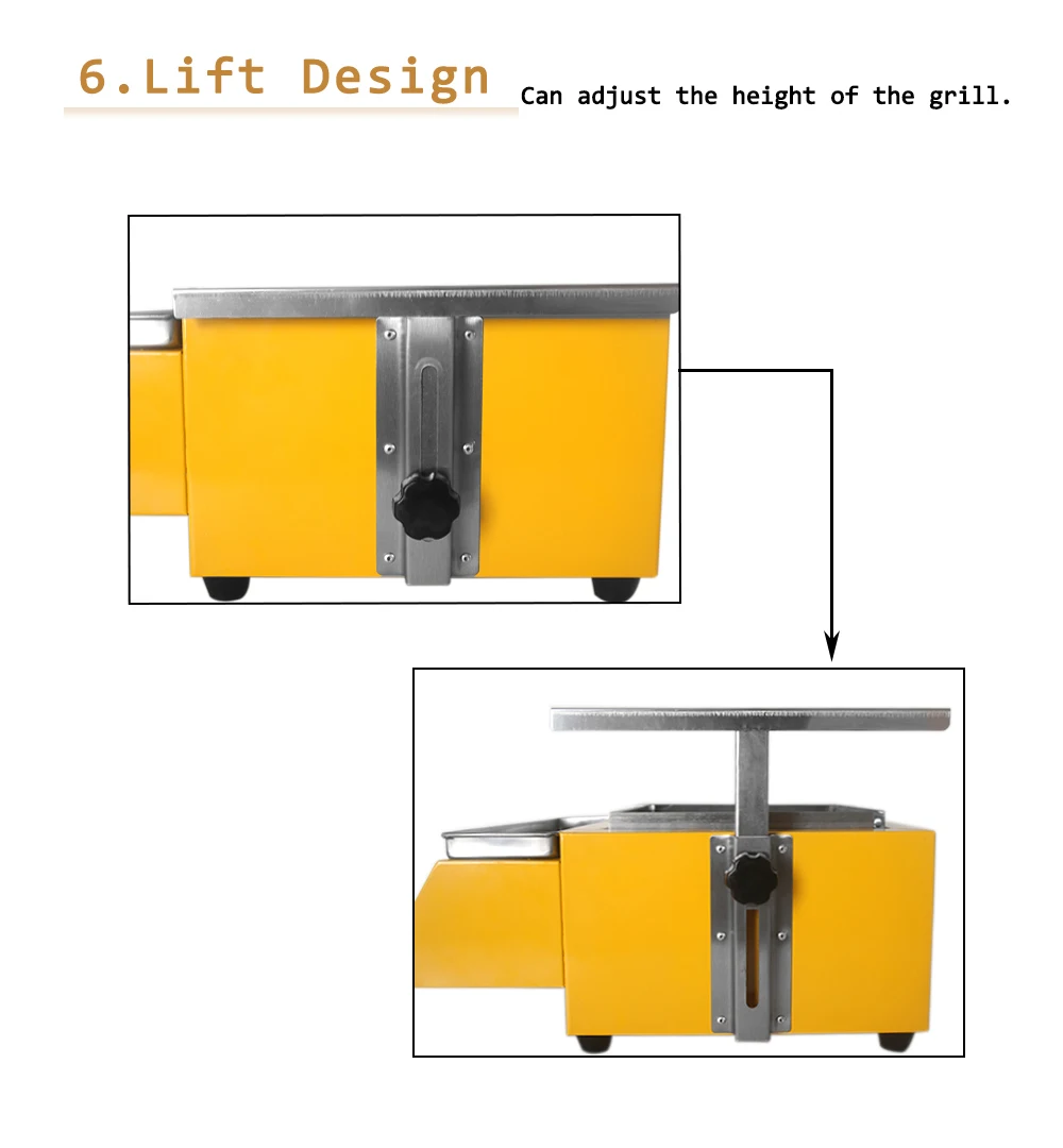 双驰2头黄色烧烤炉详情图_07