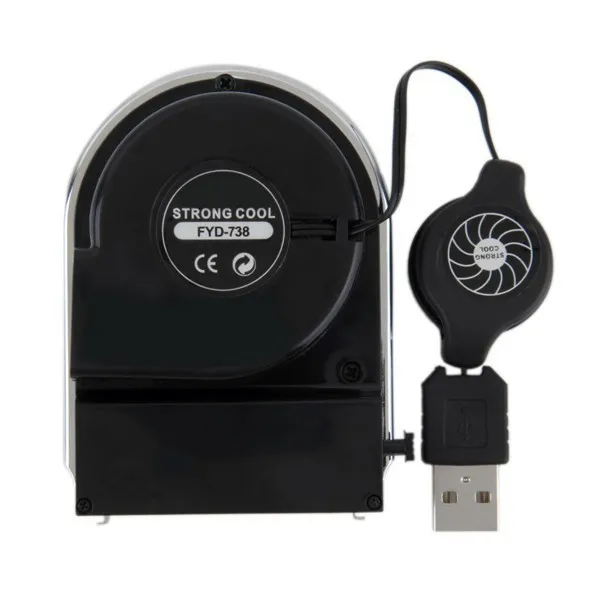 Мини Гибкий Вакуумный воздухоизвлечение USB кулер охлаждающий вентилятор для ноутбука аксессуары для ноутбуков периферийное устройство компьютера Прямая поставка