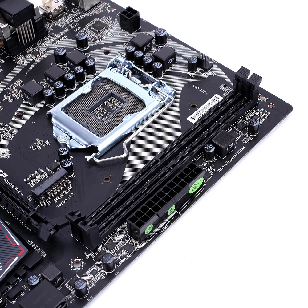 Цветная материнская плата batch-Ax B360M-HD PRO V21 Intel B360 DDR4 материнская плата LGA1151 coffee Lake-S конвертер-Переходник VGA DVI HDMI SATA3.0