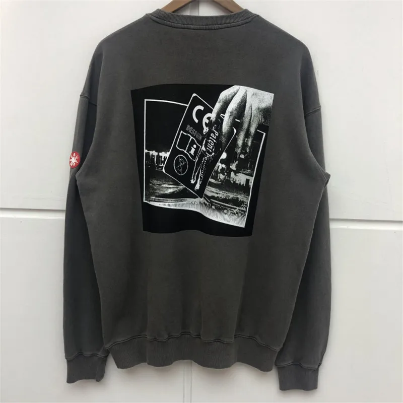 Cav Empt толстовки для мужчин и женщин, цифровое управление, инъекционная печать, хип-хоп зима