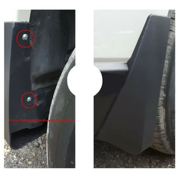 

Exterior Mud Flap Fenders For Subaru Forester 2014-2018 Set Accessories