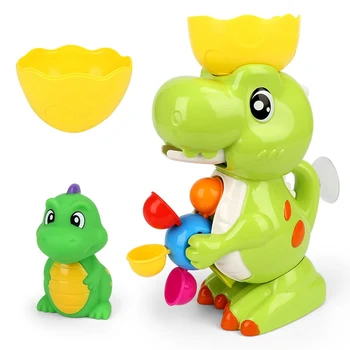 

Baby Bathing Toys Dinosaur Waterwheel Rotating Wheel Children's Infant Bathroom Boy and Girl Toys Kids Birthday Gifts