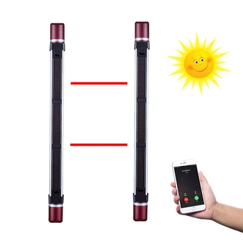 

Waterproof 2 beams 433MHz Solar Powered Infrared Grating Detector barrier sensor alarm for GSM WiFi home alarm system