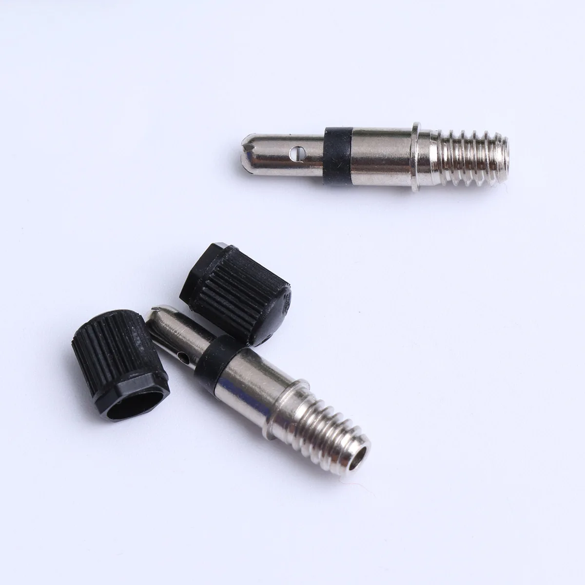 8pcs Valve Core Metal German Style Tubeless Tire Tool Valve Plunger Valve Core For Bicycle Motorbike Cycling Bike