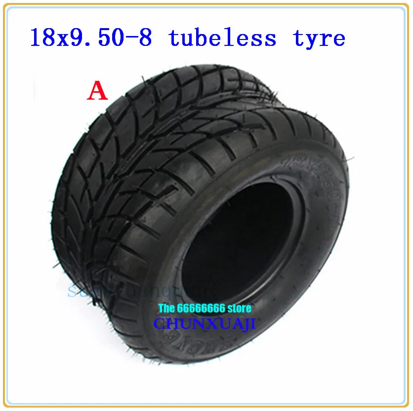 18x9. 5-8(240/55-8) 8 дюймов ATV Quad Go-kart tubelesss внедорожный tires18x9.50-8 шины для электроскутера для Harley инструмент для монтажа цепи