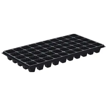 

Black High Quality Plastic Seedling Tray Vegetable Flower Nursery Special Thickening Anti-Oxidation Durable