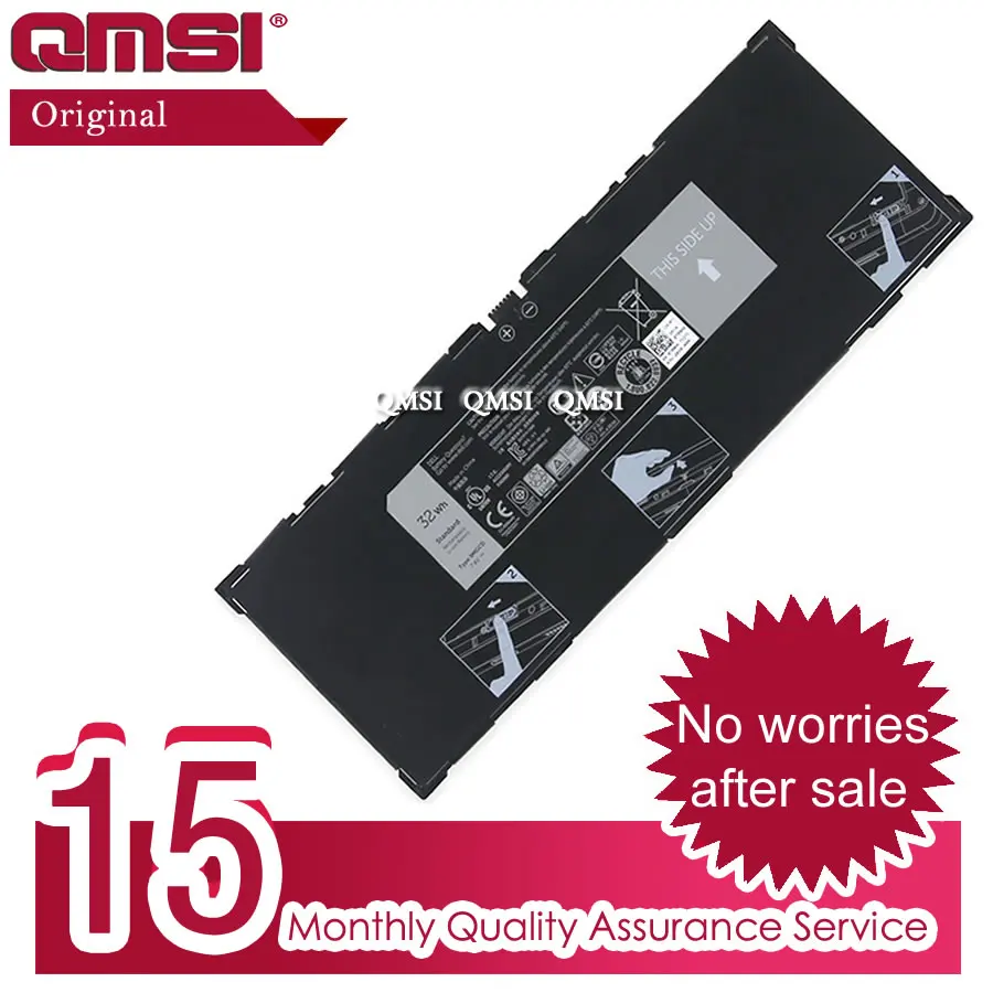 QMSI 7,4 V 32Wh Original 9MGCD Аккумулятор для ноутбука Dell Venue 11 Pro(5130) XMFY3 312-1453 VYP88 ноутбук