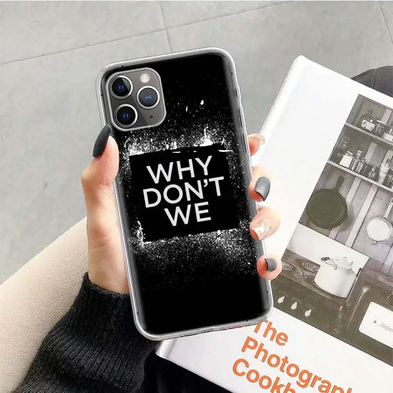 Почему мы не WDW чехол для Apple iphone 11 Pro XS Max XR X 7 8 6 6S Plus 5 5S SE 10 десять подарок силиконовый чехол для телефона - Цвет: TR248-6