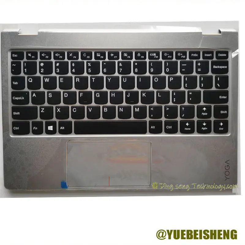 

Новинка, верхняя крышка для клавиатуры lenovo YOGA 710-11 710-11IKB 710-11IAP 710S-11ISK palmrest US, 5CB0L46169