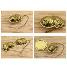 4 шт. в форме клубники инфузионное чайное ситечко со свободным листом фиксирующий фильтр для специй 448B