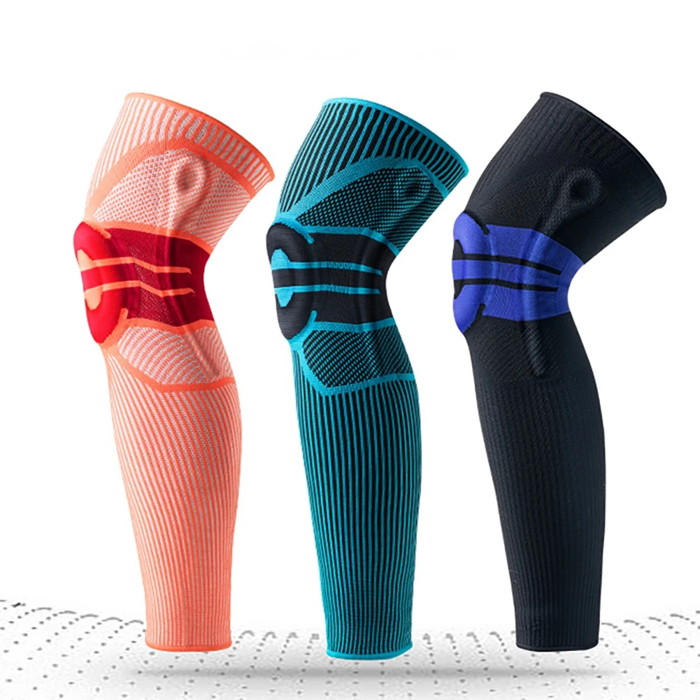 1pc Knee Pad Sleeve Thermal Compression Leg Support Protector For Baseball Basketball Soccer