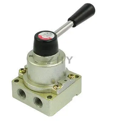

Pneumatic Air Flow Control Ball End Hand Lever Valve 1.0MPa 1/4 PT VH200-02