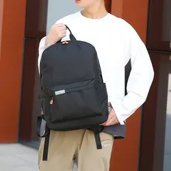 High Quality Waterproof Men's Laptop Backpack Luxury Brand Designer Black Backpack for Business Urban Man Backpack USB Charging