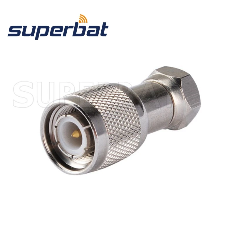 TNC to F Male RF Coaxial Connector Adapter for Communication Equipment