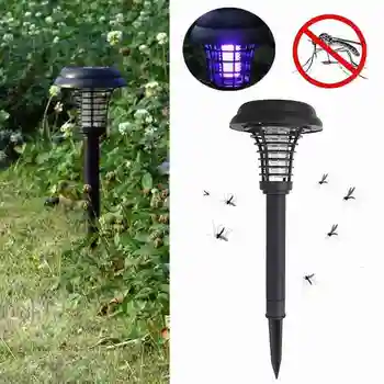 

Solar Mosquito Killer Lamps Garden Outdoor Garden Mosquito Led Light Mosquito Pest Bug Zapper Insect Killer Lamp Garden Lights