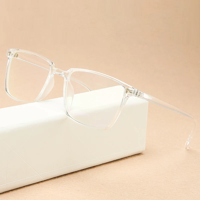 Vintage Computer Eyeglasses Square Women Fashion Transparent Glasses Men Optical Myopia Plastic Spectacles Eyewear Frame eyeglasses frames eyeglass frames square eyeglasses myopia glasses optical glasses