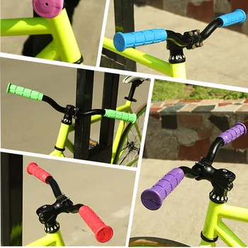 

IN STOCK Rubber Bike Handlebar Grips Cover BMX MTB Mountain Bicycle Handles Anti-skid Bicycles Bar Grips Fixed Gear Bicycle Part