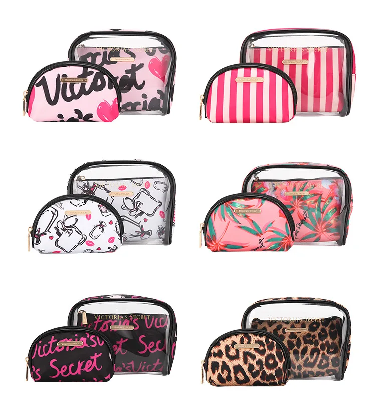 

Litthing Fashion PU Leather Cosmetic Storage Bags 2019 New Women Make Up Bag PVC Pouch Wash Toiletry Bag Travel Organizer Case