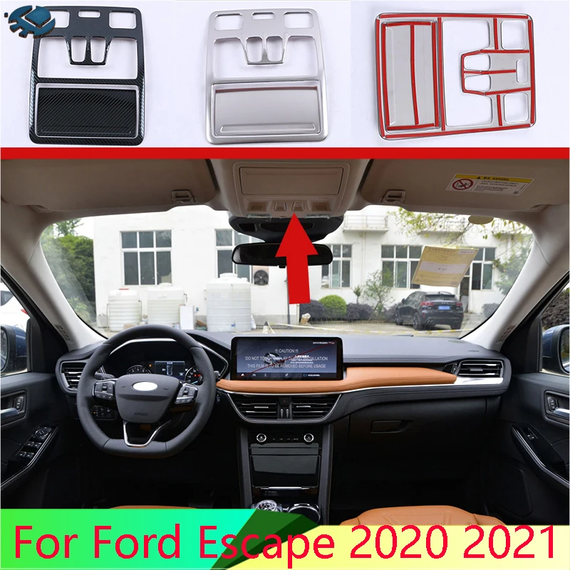Для Ford Escape Kuga 2020 2021 автомобильные аксессуары из нержавеющей стали интерьерные