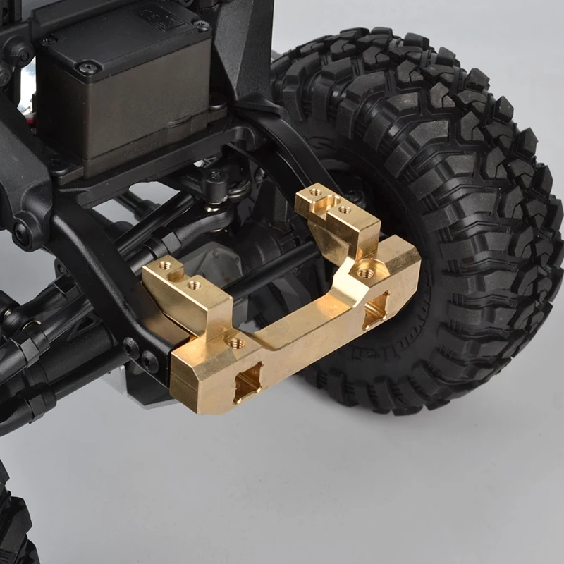 1/10 Rc передний бампер крепление Золотой сервопривод крепление для Traxxas Trx-4