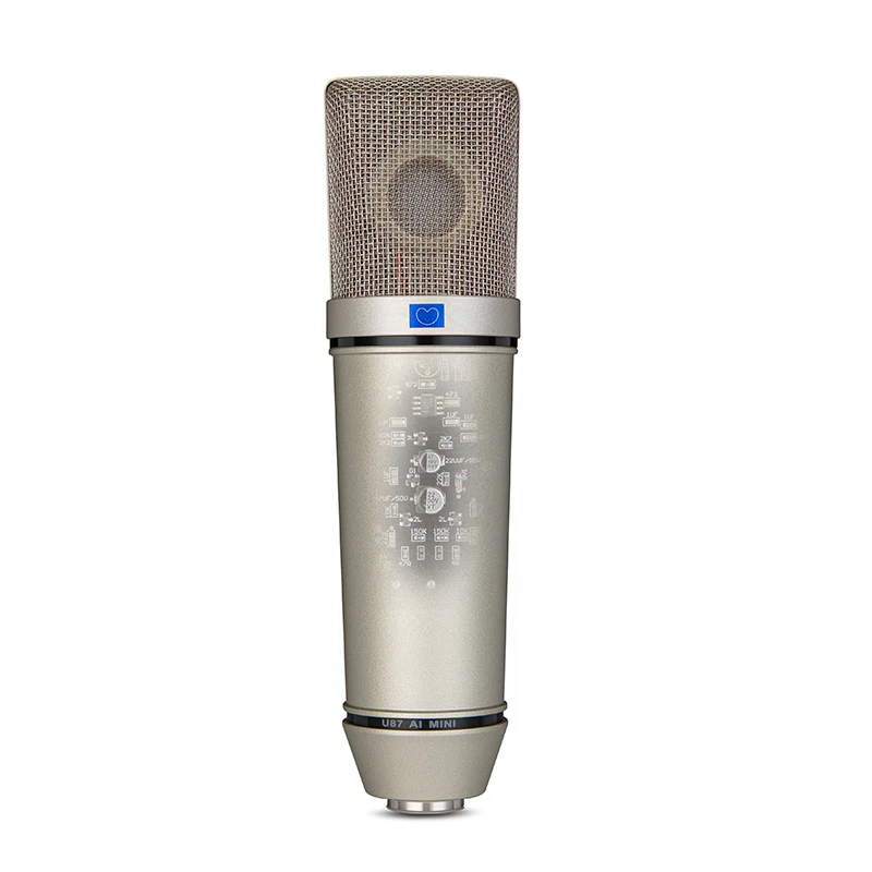 U87 Mic Kit Studio Recording Condenser Mic For