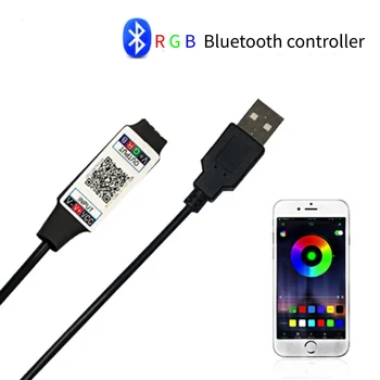 

LED USB Bluetooth controller TV background light intelligent controller, 5V，Mini
