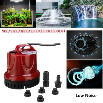 

10/15/30/45/60/80W 50Hz Water Pump Fish Tank Submersible Ultra-Quiet Pump Fountain Aquarium Pond Spout New