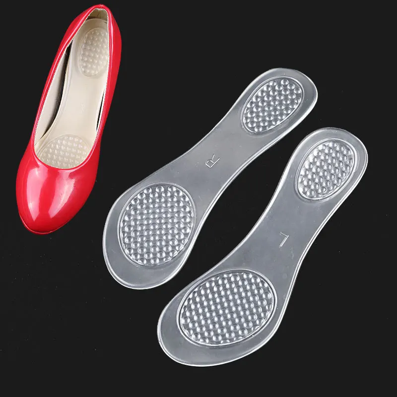 

Silicone Gel 3/4 length Insole for High Heels Arch Support Orthopedic Shoe Sole Foot Pain Relief Ball of Cushion Inserts Women
