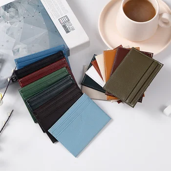 

2020 Adisputent Hot Sale Fashion Ladies PU Leather Mini Wallet Card Key Holder Zip Coin Purse Clutch Bag Coin Purses Thin bags