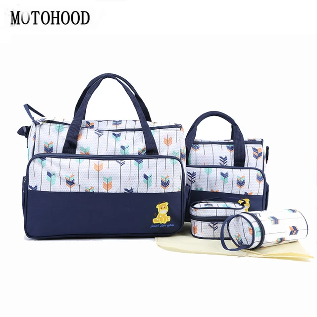 MOTOHOOD 5pcs/lot Mother Baby Bags For Mom, Organizer