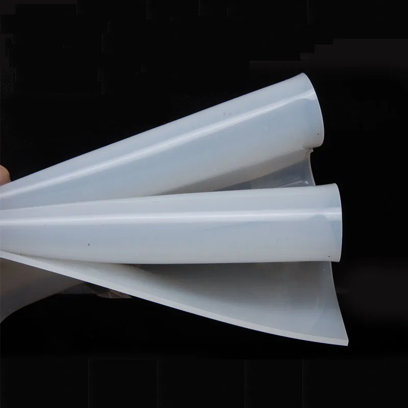 1,5 мм/2 мм/3 мм/4 мм/20 мм прозрачный силиконовый резиновый лист 500X500 мм силиконовый лист, резиновый матовый