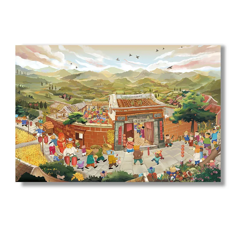 Thousand Pieces Plane Puzzles 1000 Pieces Adult Manual DIY Puzzles Decompression Toys Creative Decorative Painting Children Gift