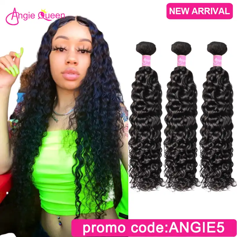 Brazilian Water Wave Bundles Sunlight Human Hair Weave Bundles